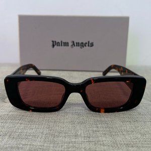 PALM ANGELS Tortoiseshell Giorgina Sunglasses ACETATE MADE IN ITALY ORIGINAL